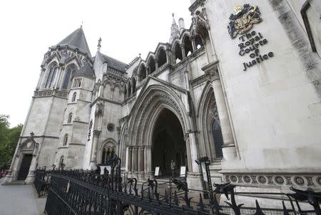 The Royal Courts of Justice are seen in London Britain May 19, 2016. REUTERS/Peter Nicholls