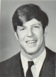Keith Gaulin, pictured in the Hudson Falls yearbook.