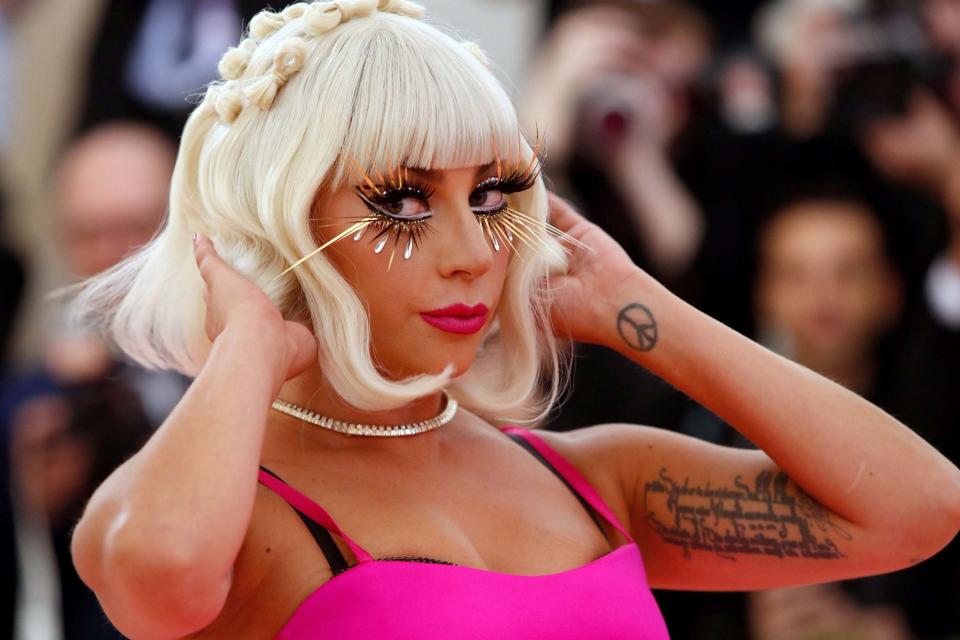 Lady Gaga at last year's Met Gala: REUTERS