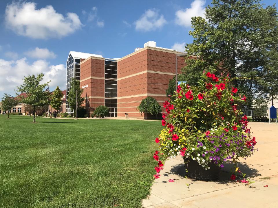 Dominican Hall at Siena Heights University is pictured Friday, Sept. 14, 2018.