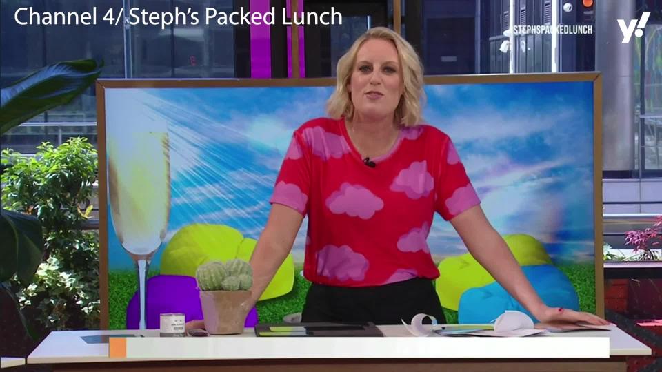 Steph McGovern began fronting Channel 4 daytime show 'Steph's Packed Lunch' during the COVID-19 lockdowns in 2020. (Channel 4)