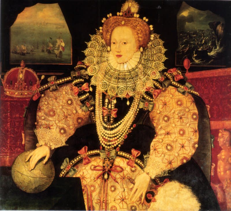 蔡英文如同宣示要嫁給英國的女王伊莉莎白一世（Elizabeth I），帶領島國向外發展。（取自維基百科）