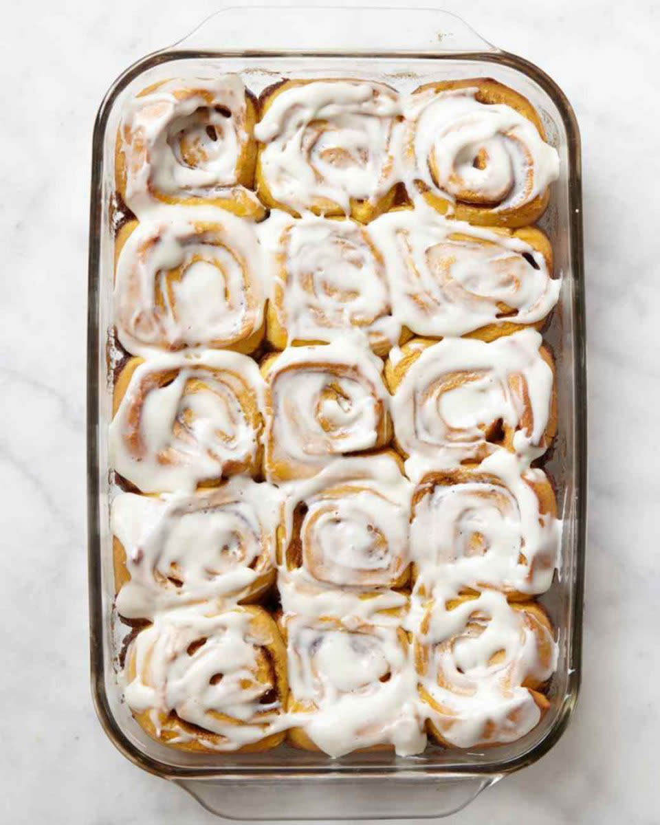 Pumpkin Cinnamon Rolls