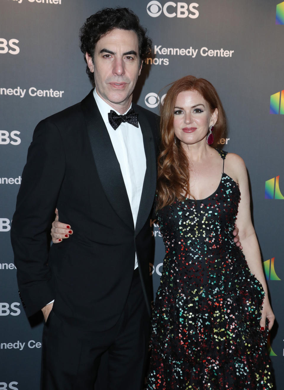 Sacha Baron Cohen and Isla Fisher