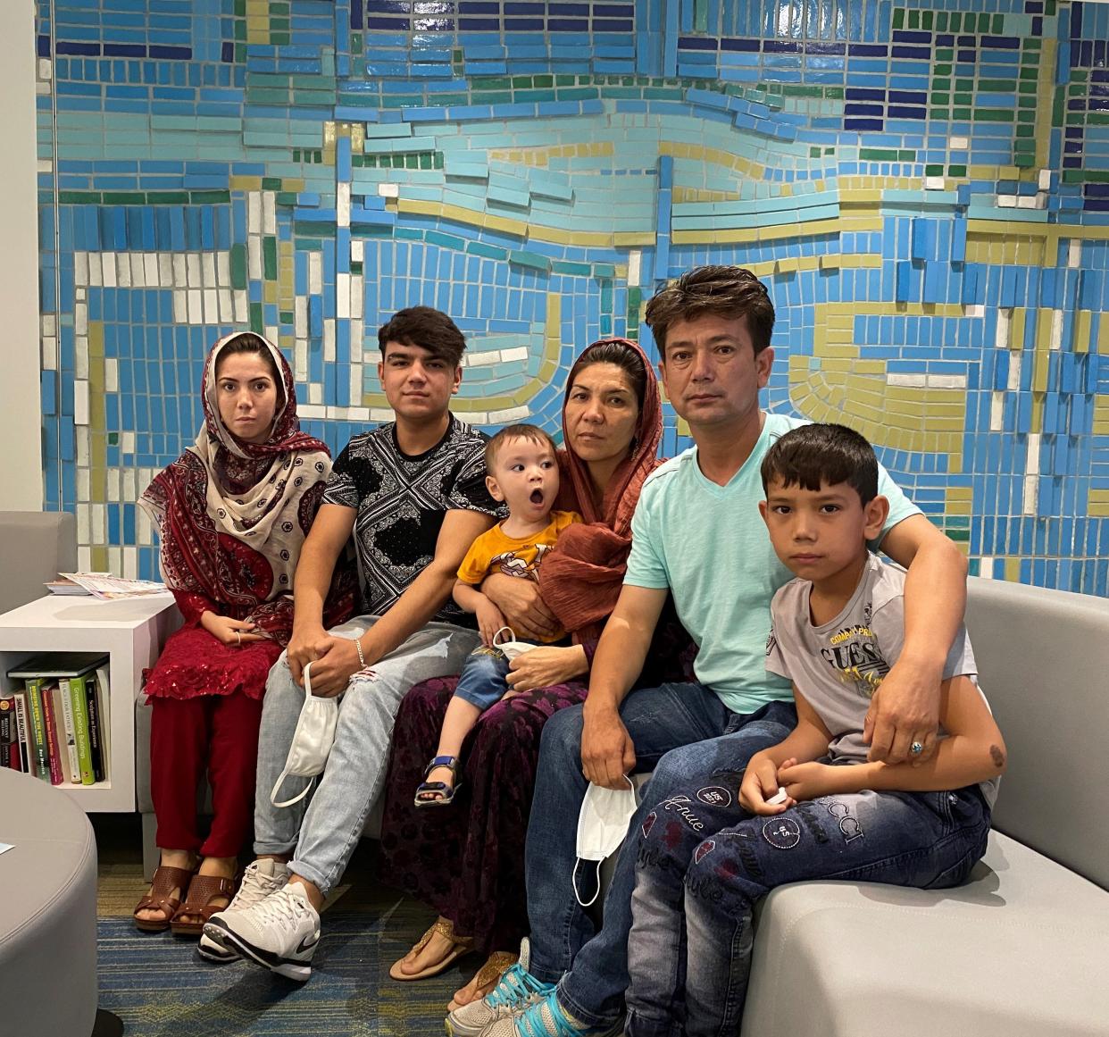 The Ghaznavi family arrived in Jacksonville in mid-August to escape the Taliban and begin a new life in the city.