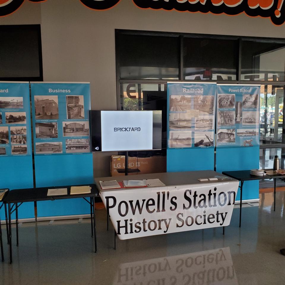 Every summer at the Powell Celebration, Ron Evans has a display that gives a rundown of the past.