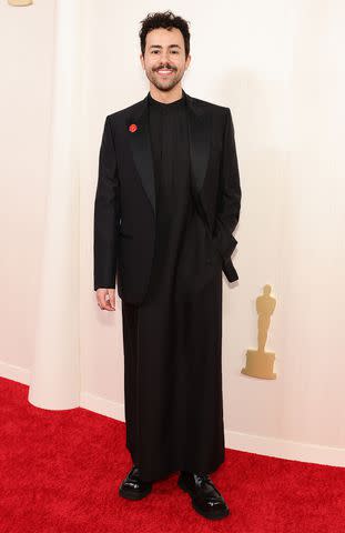 <p>Arturo Holmes/Getty </p> Ramy Youssef at the 2024 Oscars