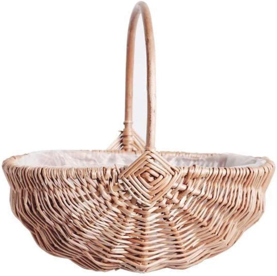 Handwoven Flower Basket