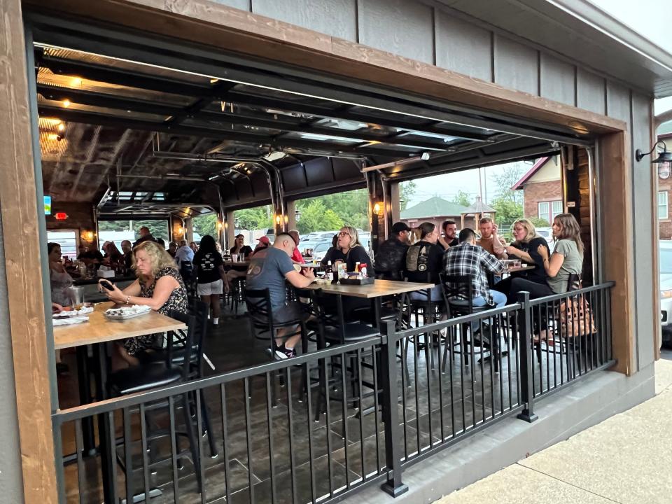 The new Loby's Grille at 2730 Cleveland Ave. NW in Canton features both an indoor bar and second bar as part of a large patio area.