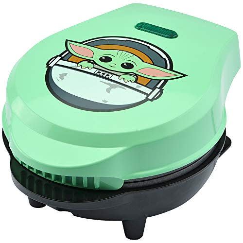 11) Baby Yoda Mini Waffle Maker