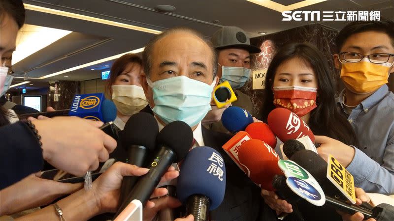 王金平今日在台南受訪時，提出勝任國民黨條件（資料圖／記者戴玉翔攝影）