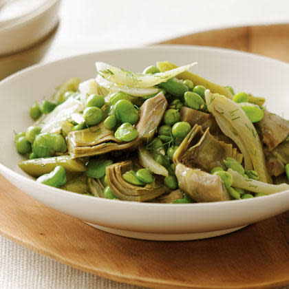 Braised Spring Vegetables