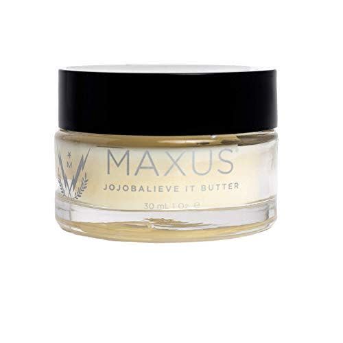 6) Maxus Nails Cuticle and Nail Jojoba Butter with Lavender Scent, Nail Growth & Conditioning Nail & Cuticle Cream Stops Splits, Chips, Cracks & Strengthens Nails, 1 oz
