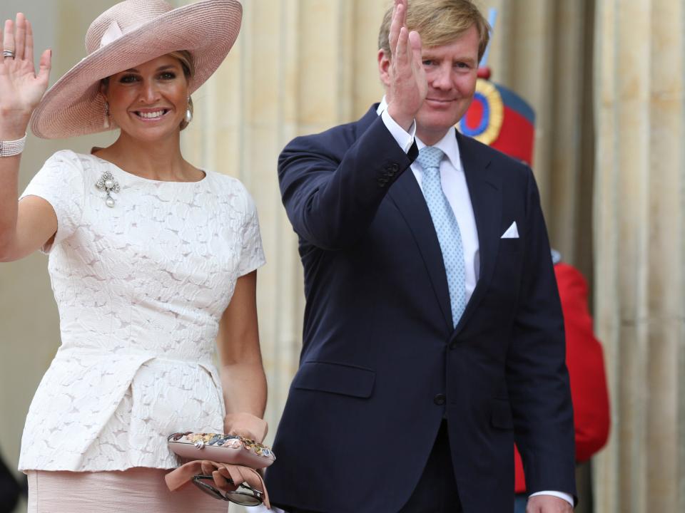 Netherlands' King Willem-Alexander and Queen Maxim