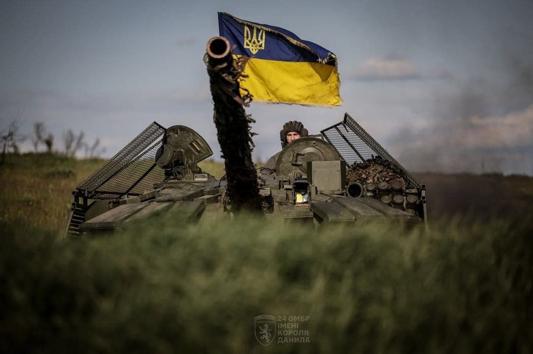 An image of Ukrainian troops posted by President Zelensky on his Instagram account