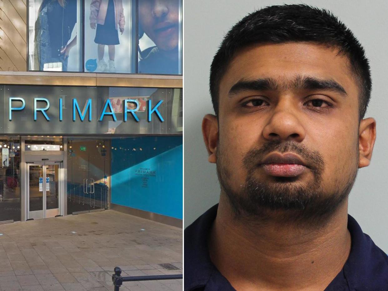 Uddin took advantage of CCTV blind spots while working at the Kingston branch of the store: google/Met Police