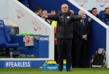 Britain Soccer Football - Leicester City v Crystal Palace - Premier League - King Power Stadium - 22/10/16 Leicester City manager Claudio Ranieri Action Images via Reuters / Alan Walter Livepic