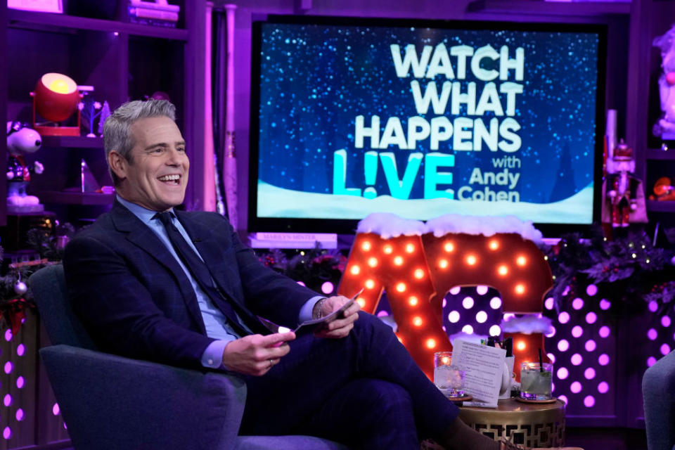 Closeup of Andy Cohen