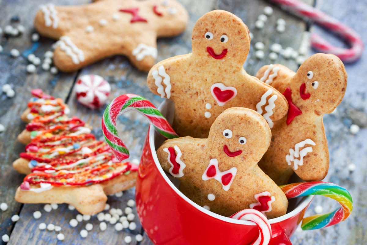 Sablés de Noël sapin au gingembre et cannelle