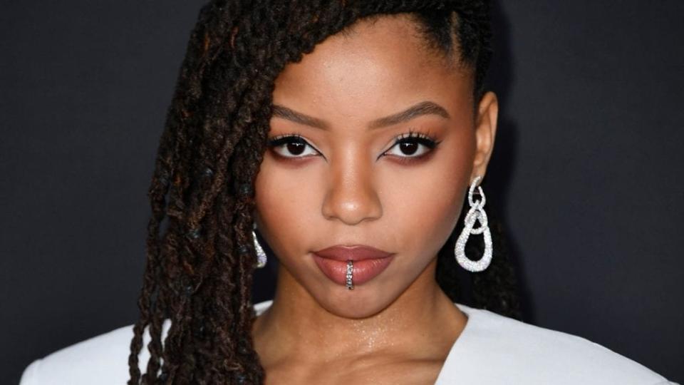 Chloe Bailey poses prettily for cameras at last February’s 51st NAACP Image Awards at Pasadena Civic Auditorium. (Photo by Frazer Harrison/Getty Images)