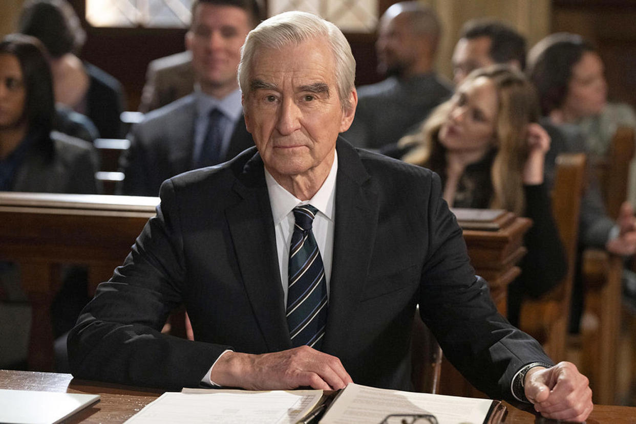 Sam Waterston as DA Jack McCoy in season 23 of 