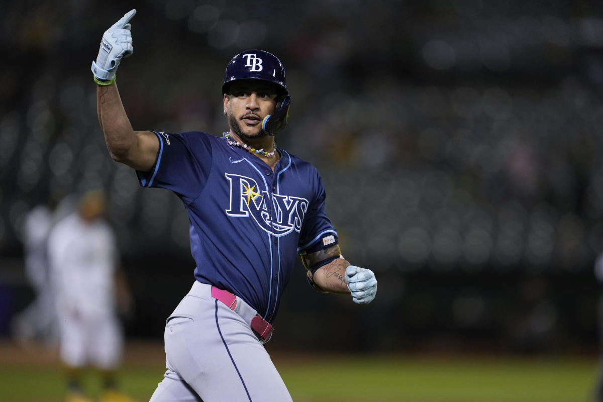 Siri ends the scoreless game with a home run and helps Baz to his first win in two years as the Rays beat the A’s 1-0