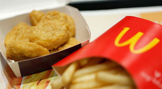 It's alleged he became angry after being told nuggets aren't available for breakfast. File pic. Source: Getty Images