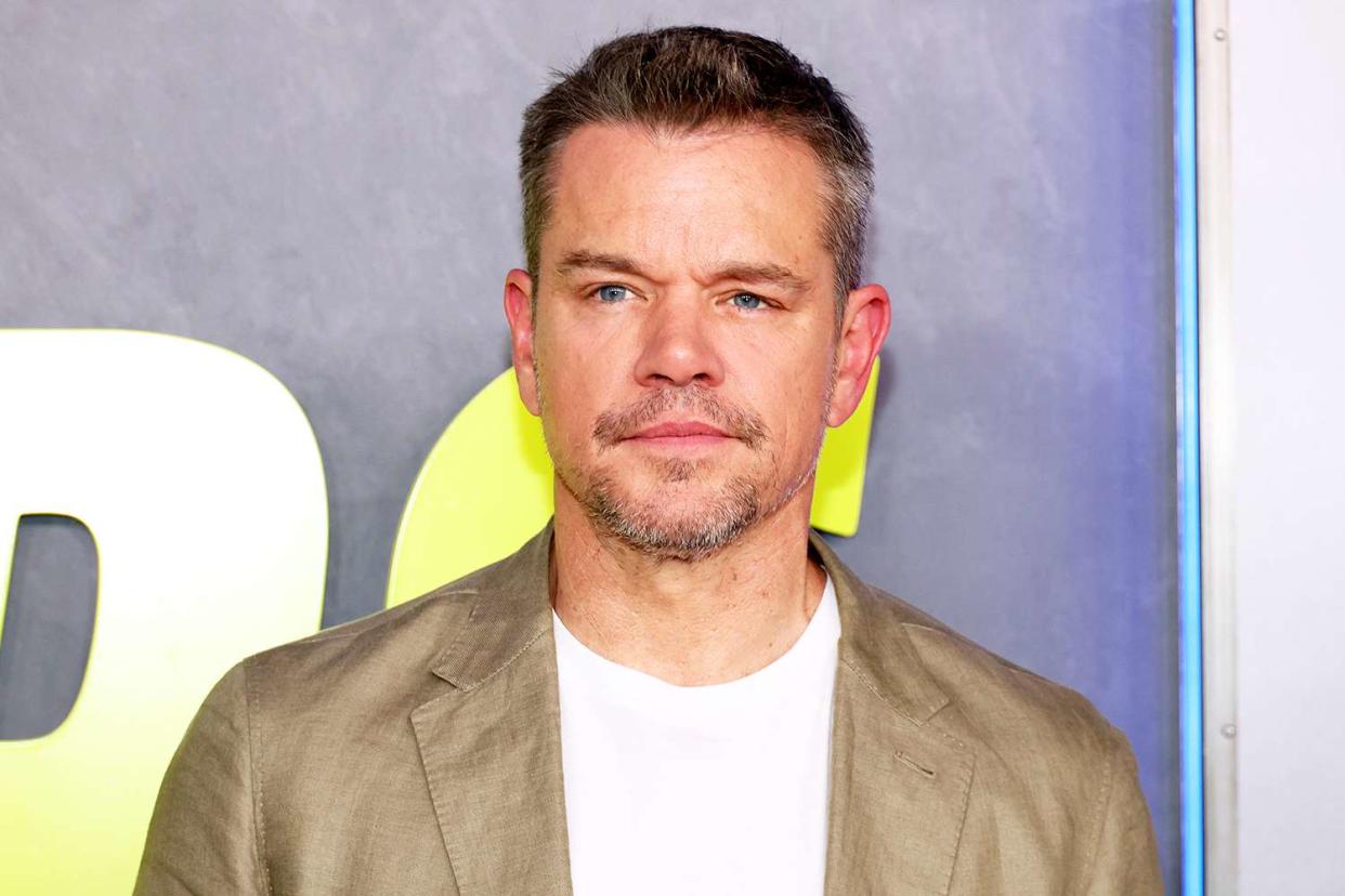 <p>Dia Dipasupil/WireImage</p> Matt Damon at the New York premiere of 