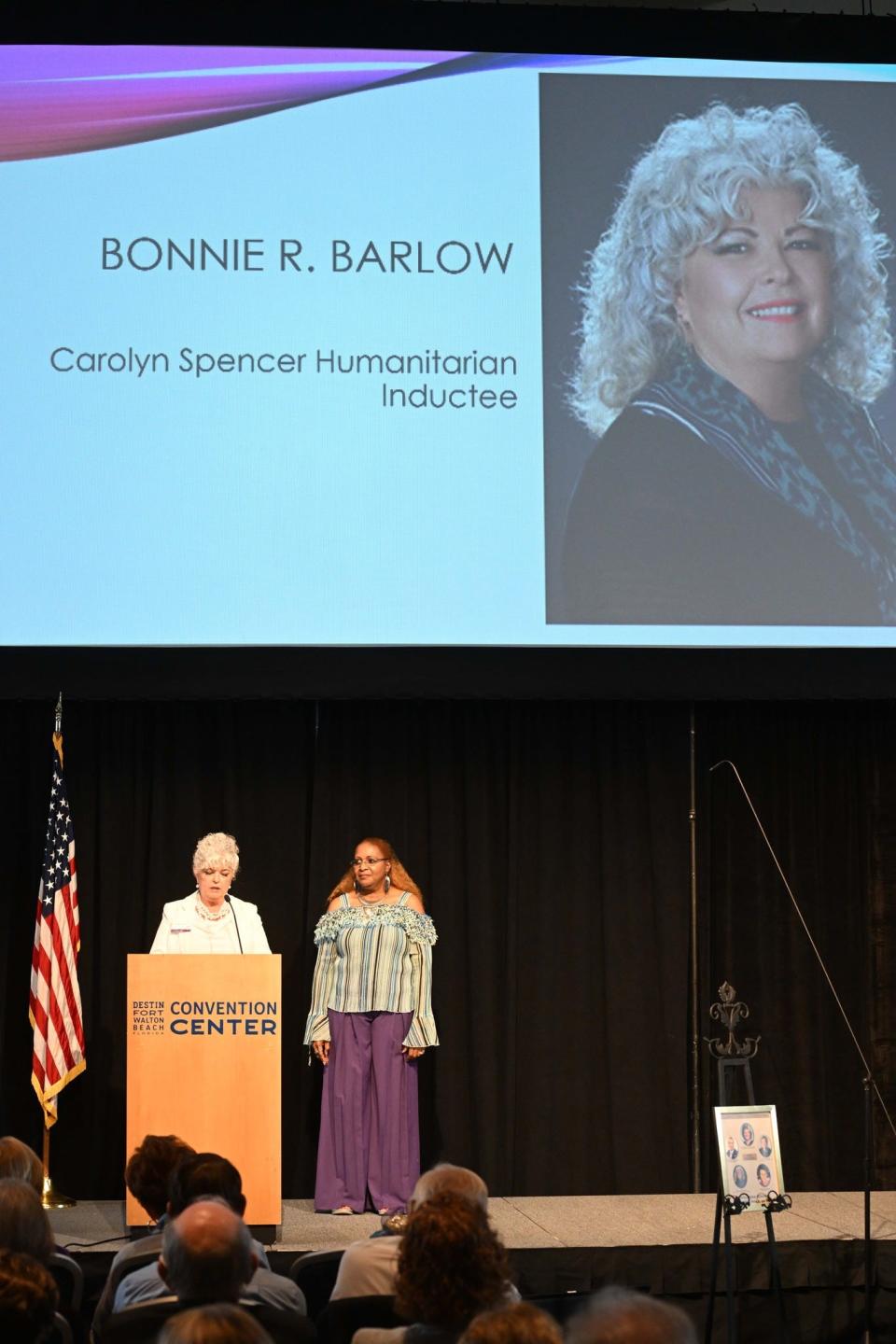 Bonnie Barlow oversees operations at the Bridgeway Center in Okaloosa County.