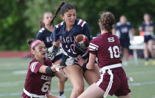 An Arlington girls flag football team won an NFL championship this past  weekend