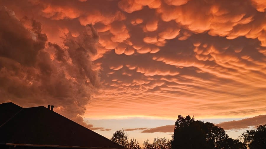 Wichita sunset on April 30, 2024 (Courtesy: Thomas de Groot)