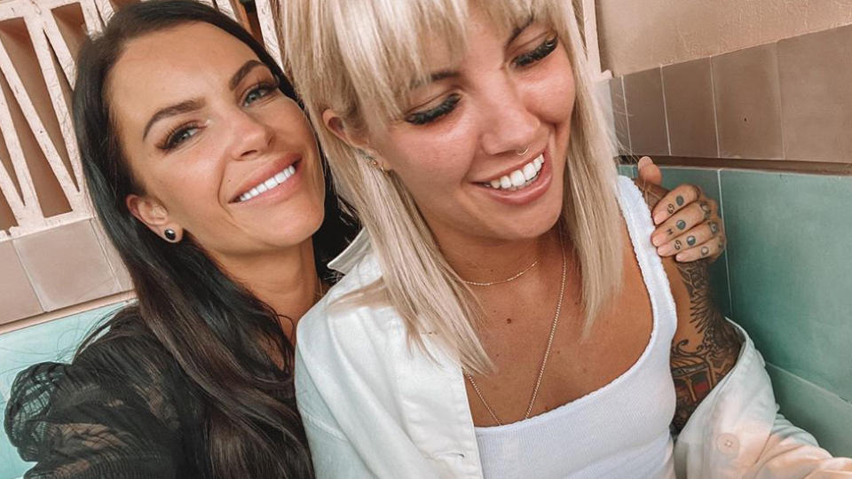 Married At First Sight's Tash Herz has revealed she and her girlfriend Madison Hewitt have split. Photo: Instagram/Tash Herz