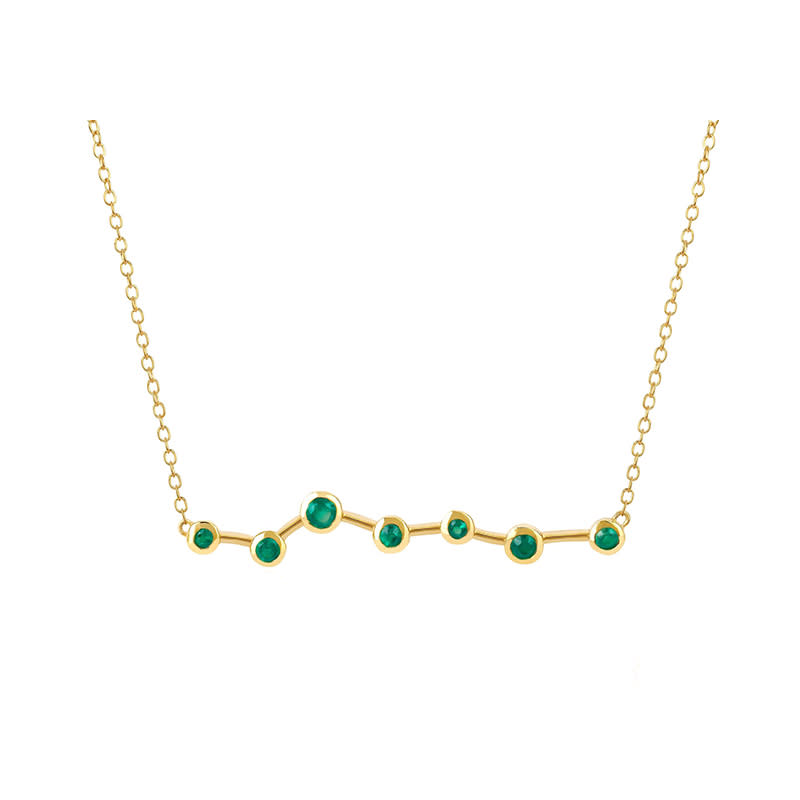 <a rel="nofollow noopener" href="https://www.loganhollowell.com/collections/thethorragnarokcollection/products/hela-green-agate-ursa-major-necklace" target="_blank" data-ylk="slk:Hela Green Agate Ursa Major Necklace, Logan Hollowell x Marvel, The Thor: Ragnarok Collection, $250;elm:context_link;itc:0;sec:content-canvas" class="link ">Hela Green Agate Ursa Major Necklace, Logan Hollowell x Marvel, The Thor: Ragnarok Collection, $250</a><p> <strong>Related Articles</strong> <ul> <li><a rel="nofollow noopener" href="http://thezoereport.com/fashion/style-tips/box-of-style-ways-to-wear-cape-trend/?utm_source=yahoo&utm_medium=syndication" target="_blank" data-ylk="slk:The Key Styling Piece Your Wardrobe Needs;elm:context_link;itc:0;sec:content-canvas" class="link ">The Key Styling Piece Your Wardrobe Needs</a></li><li><a rel="nofollow noopener" href="http://thezoereport.com/entertainment/celebrities/kim-kardashian-car-burglary-break-in/?utm_source=yahoo&utm_medium=syndication" target="_blank" data-ylk="slk:Kim Kardashian West Was Reportedly The Victim Of A Burglary;elm:context_link;itc:0;sec:content-canvas" class="link ">Kim Kardashian West Was Reportedly The Victim Of A Burglary</a></li><li><a rel="nofollow noopener" href="http://thezoereport.com/entertainment/culture/kendall-jenner-with-blake-griffins-friends/?utm_source=yahoo&utm_medium=syndication" target="_blank" data-ylk="slk:Kendall Jenner Was The Cutest Cheerleader For Her New Beau Last Night;elm:context_link;itc:0;sec:content-canvas" class="link ">Kendall Jenner Was The Cutest Cheerleader For Her New Beau Last Night</a></li> </ul> </p>