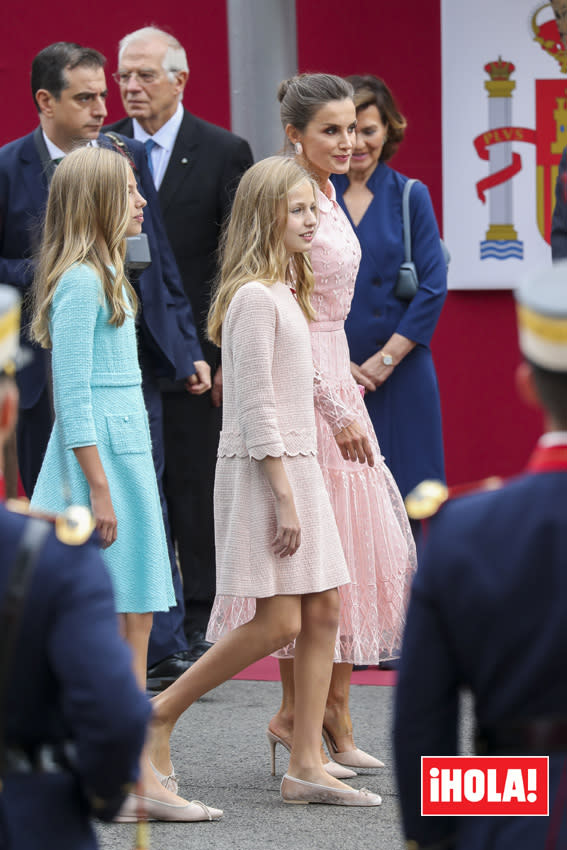 La princesa Leonor y la infanta Sofía