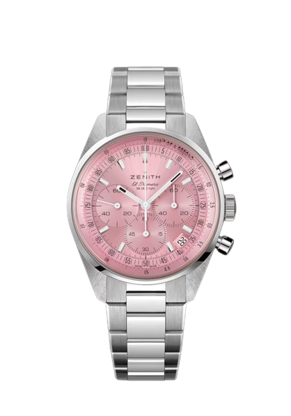 Zenith_Chronomaster_Original_Pink_breast_cancer_watch_new_watch-