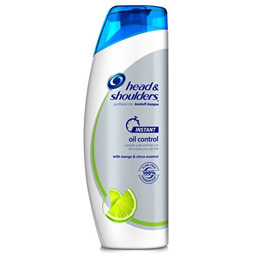 <p><strong>Head & Shoulders</strong></p><p>amazon.com</p><p><strong>$49.99</strong></p><p><a href="https://www.amazon.com/dp/B00OP266NO?tag=syn-yahoo-20&ascsubtag=%5Bartid%7C10055.g.26909189%5Bsrc%7Cyahoo-us" rel="nofollow noopener" target="_blank" data-ylk="slk:Shop Now;elm:context_link;itc:0;sec:content-canvas" class="link ">Shop Now</a></p><p>Great if you have <strong>oily hair <em>and</em> a dry, itchy scalp</strong>, this Head & Shoulders shampoo tackles both issues. Formulated with the flake-fighting active ingredient zinc pyrithione, there’s a reason the brand has become the most trusted pick for combatting combat <a href="https://www.goodhousekeeping.com/beauty-products/g25574842/best-dandruff-shampoo/" rel="nofollow noopener" target="_blank" data-ylk="slk:dandruff;elm:context_link;itc:0;sec:content-canvas" class="link ">dandruff</a>. "I no longer have an itchy scalp and my hair isn’t oily," shares one Amazon user. Some reviewers didn't find the formula to be as effective for them, though, as they still experienced some oiliness after use.</p>