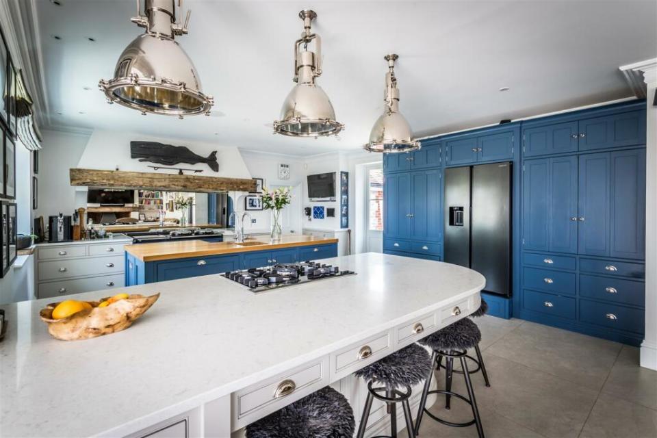 The kitchen at Blackdown farm