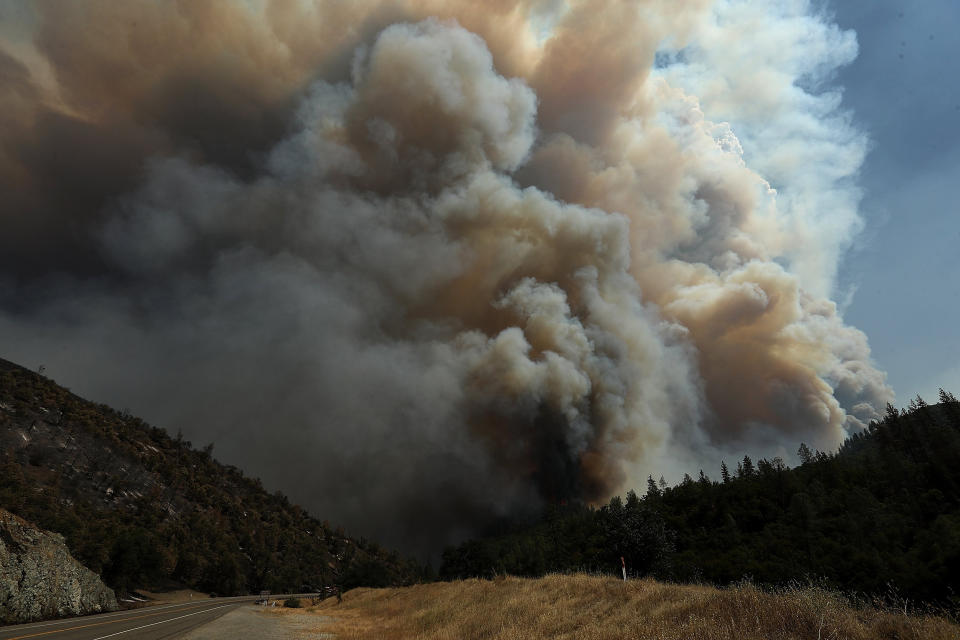 Image: Major Wildfire Spreads To 28,000 Acres, Threatens Redding, CA (Justin Sullivan / Getty Images)