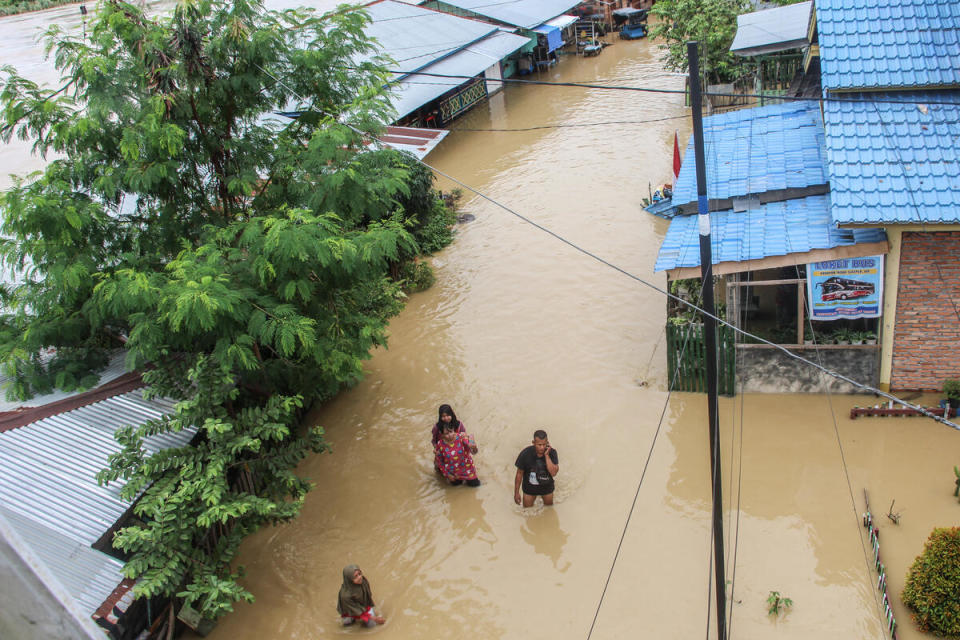 2022年11月，印尼亞齊特區發生水患，超過2萬3千居民被迫撤離至地勢較高的區域。