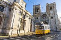 <p>There are many reasons to visit Portugal’s capital – from its mouthwatering pastel de nata (custard tarts) to its historic castle and reasonable prices. It’s also earned the title of Europe’s sunniest capital city, and spring is usually bright and balmy without being too hot. Cascais, the coastal resort on the western edge of the city, is a great place to kick back by the beach or try a spot of surfing. <a rel="nofollow noopener" href="https://www.almalusahotels.com/en/hotel" target="_blank" data-ylk="slk:Almalusa Baixo/Chaio;elm:context_link;itc:0;sec:content-canvas" class="link ">Almalusa Baixo/Chaio</a> offers an ‘Active Lisbon’ package, which includes three nights’ B&B, one dinner, a private surfing lesson, a cycle tour and a guided tour of the town of Sintra, from €632pp based on two sharing. <em>[Photo: Getty]</em> </p>