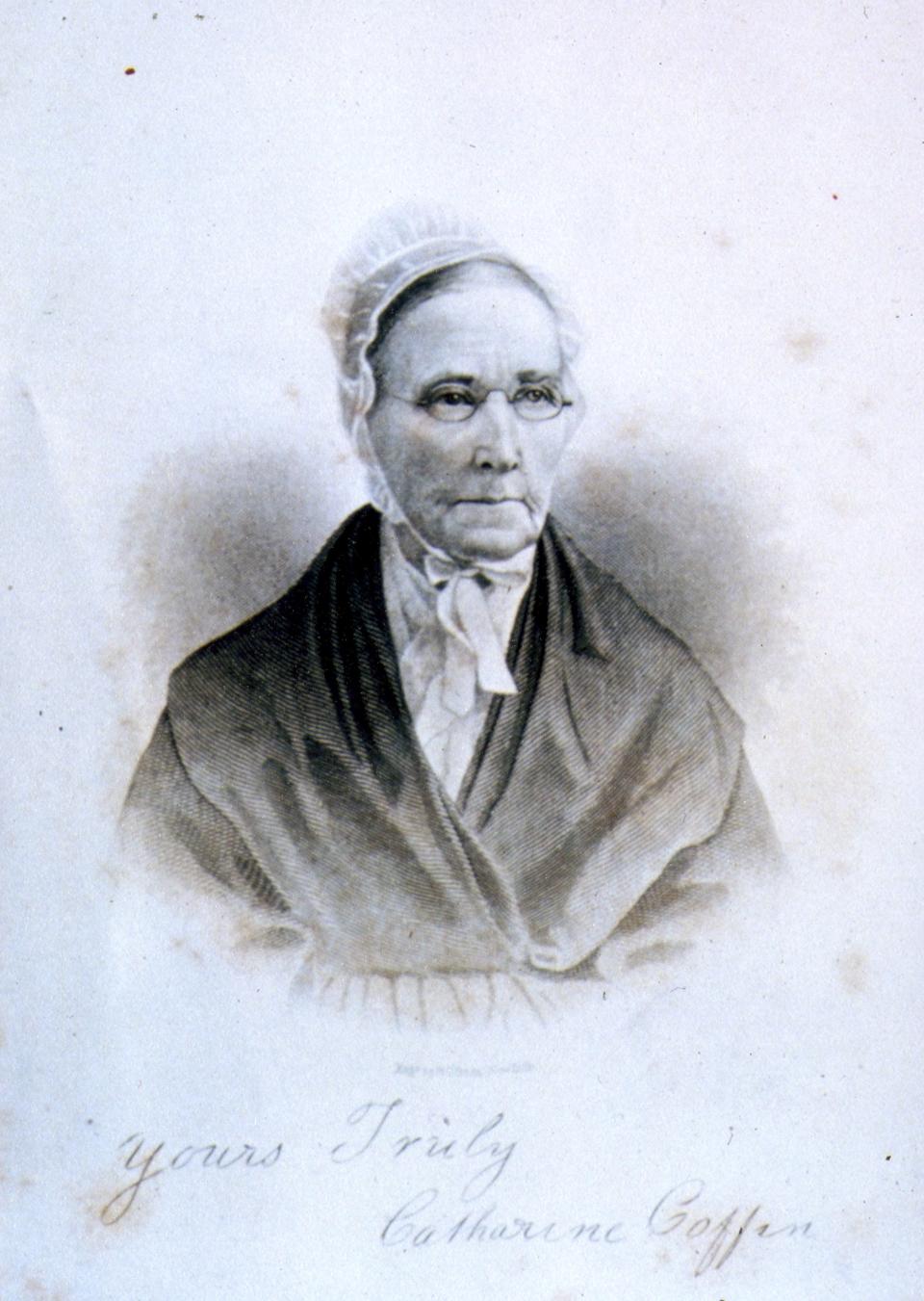 With her husband, Catharine Coffin operated a major stop on the Underground Railroad in what's now Fountain City.