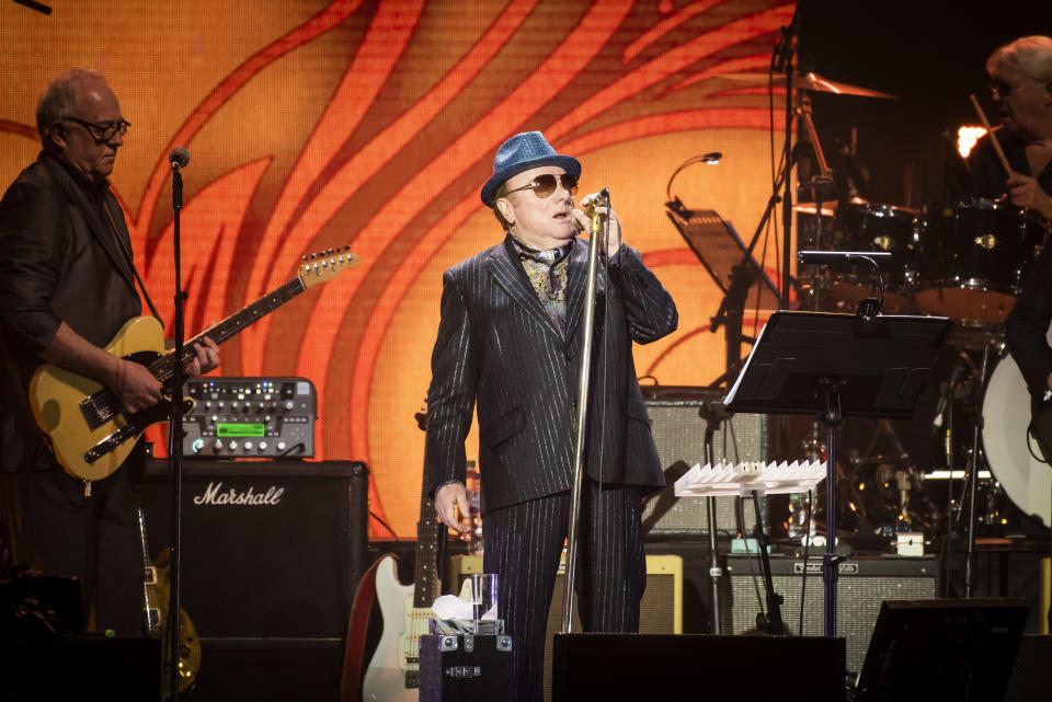 Van Morrison performs live during the Music for Marsden concert at the O2 Arena, Greenwich, London.  Picture date: Tuesday 3rd March 2020.  Photo credit should read:  David Jensen/ EMPICS Entertainment