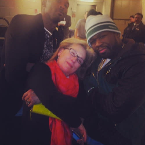 50 Cent and Meryl Streep