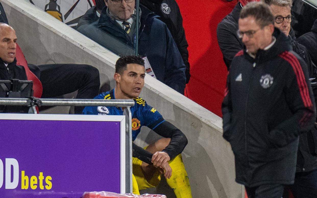 Cristiano Ronaldo tantrum overshadows Manchester United clicking back into gear -  Getty Images