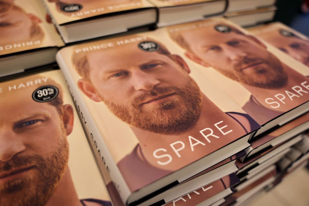 prince harry's controversial memoir goes on sale