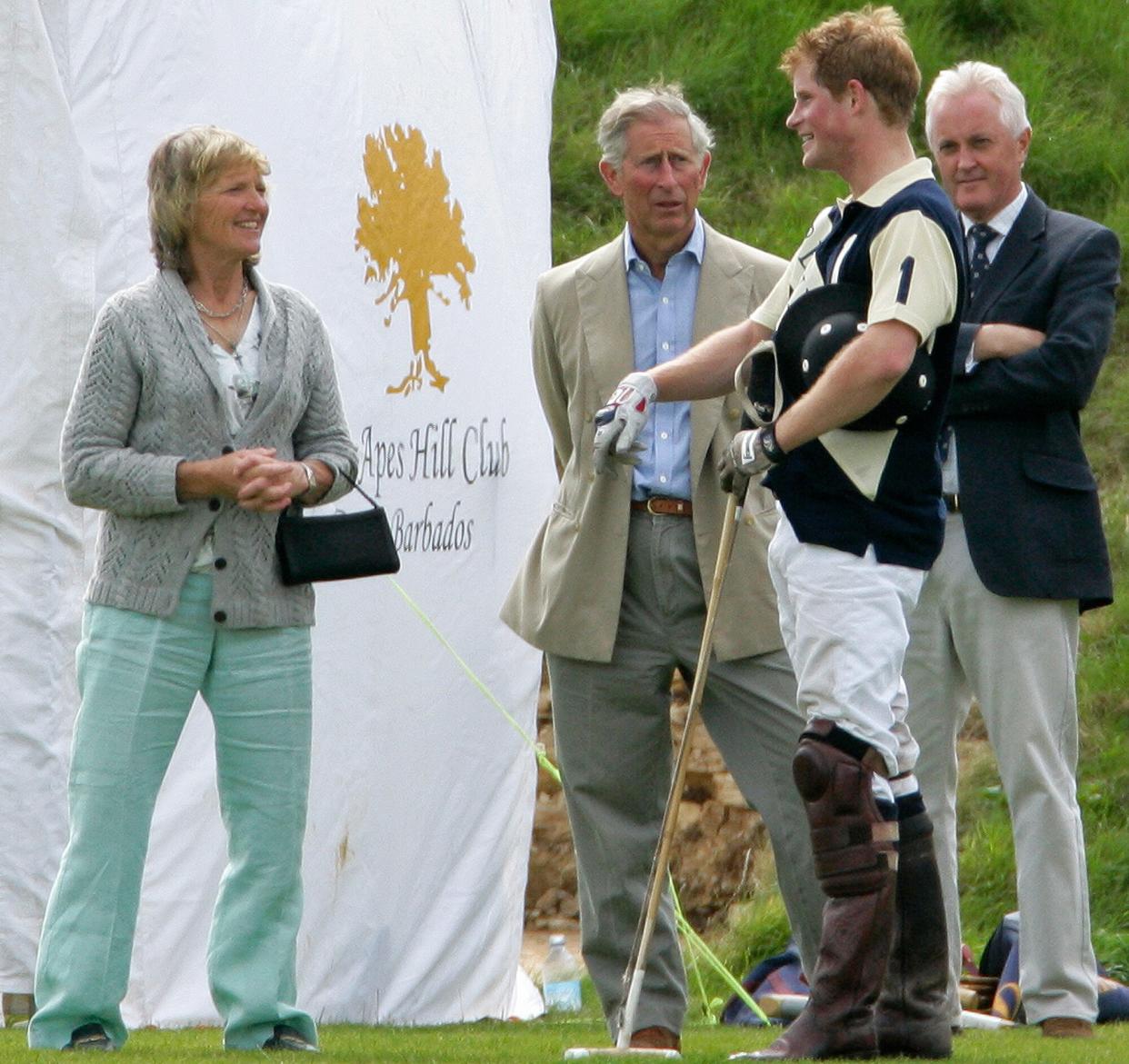 Claire Tomlinson, HRH Prince Charles, Prince Harry