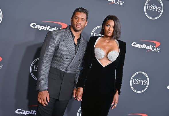 Ciara performs under her first name, but she was born Ciara Harris. However, after marrying Russell Wilson in 2016, she changed her name to Ciara Wilson.