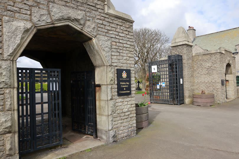 Whitley Bay Cemetery and Crematorium in North Tyneside.