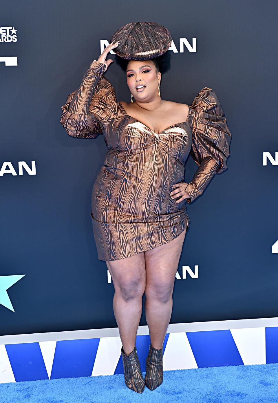 Lizzo wearing House of Holland