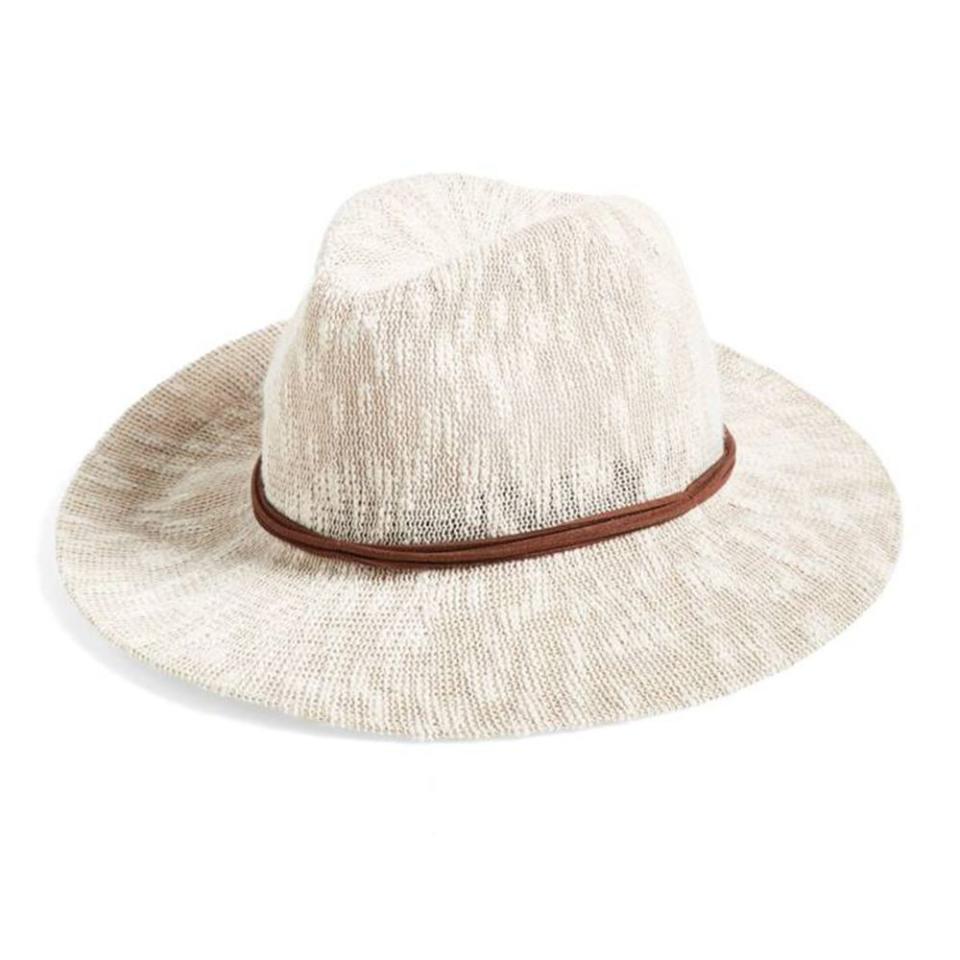 Slub Knit Panama Hat